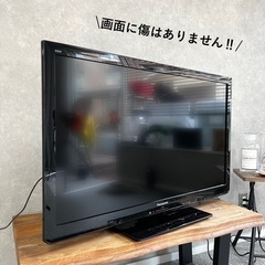 ☑︎ご成約済み🤝 Panasonic 一人暮らしにちょっと贅沢な37型✨ 配送無料🚛の画像