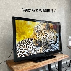 ☑︎ご成約済み🤝 Panasonic 一人暮らしにちょっと贅沢な37型✨ 配送無料🚛の画像