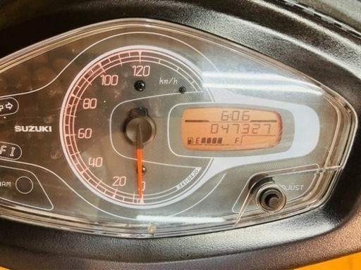 47327km アドレスv125  CF4MA スズキ　小型★ 始動動画あり