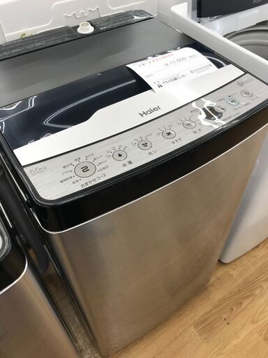 ★ジモティ割あり★ Haier 洗濯機 ５,5kg 年式2022 動作確認／クリーニング済み KJ2499