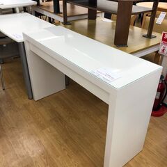 ★ジモティ割あり★  テーブル  W121×D41×H79 クリ...