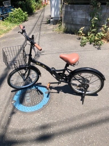 自宅まで取りに来ていただける方限定☆折りたたみ自転車