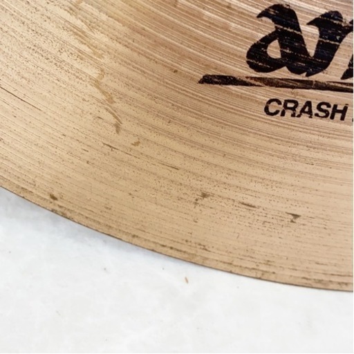 【美品】zildjian ジルジャン CRASH RIDE 18