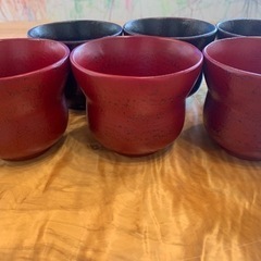 漆器　根来塗　汁椀　セットの画像