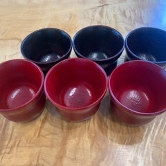 漆器　根来塗　汁椀　セット