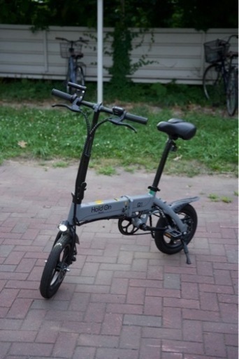 HOLD ON 折りたたみ電動アシスト自転車