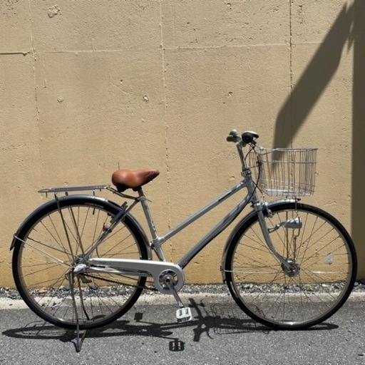 【新品パーツ多数使用‼️】 ブリヂストン シングルスター 27インチ 日本製? 通学自転車 ⭐️他にも中古自転車を出してます