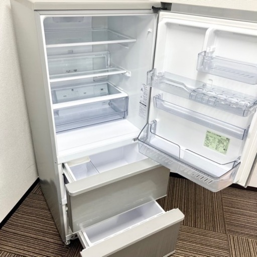 激安‼️18年製 272L AQUA 3ドア冷蔵庫 AQR-27G(S)?08123