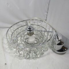 1ヶ月保証/ペンダントライト/LED電球付き/照明器具/1灯/シャンデリア/BBP-053/中古品/J5724/の画像