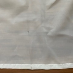レースカーテン　2枚　リーフ柄の画像