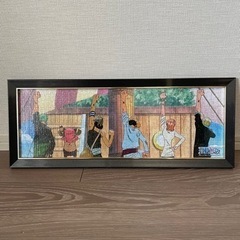 【名シーン】ONE PIECE ワンピース　壁掛け　パズル(完成品)