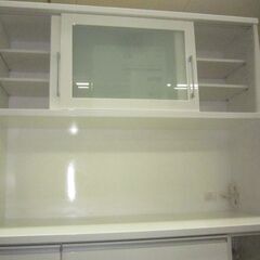 R381 NITORI KRISNA シリーズ キッチンボード、食器棚、幅140cm Used・美品の画像