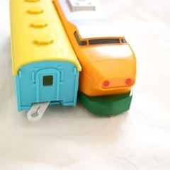 【タカラトミー】プラレール博車両★限定車両★水色★電車の画像