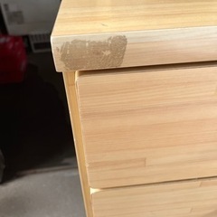 衣類タンス　衣類ケース　木のタンス　テレビ台にもの画像