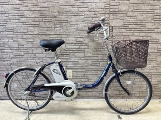 サマーSALE 東京23区配達無料　新基準 Panasonic パナソニック　ビビ20 バッテリー2個付き5Ah 電動自転車☆中古☆パナ 512