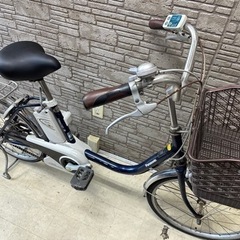 サマーSALE 東京23区配達無料　新基準 Panasonic パナソニック　ビビ20 バッテリー2個付き5Ah 電動自転車☆中古☆パナ 512 サマーSALE 東京23区配達無料 新基準 Panasonic パナソニック ビビ20