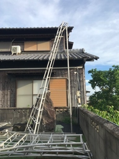 園芸三脚　アルミ脚立　3メートル以上