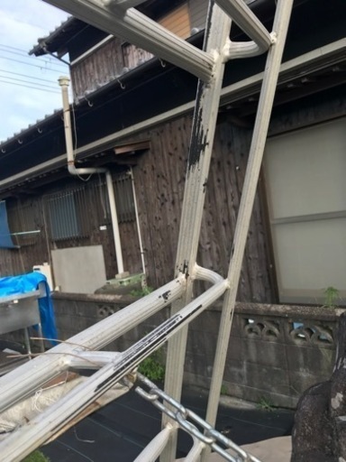 園芸三脚　アルミ脚立　3メートル以上2