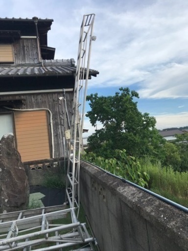 園芸三脚　アルミ脚立　3メートル以上2