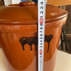 セトモノ漬け物用容器　33×33の画像