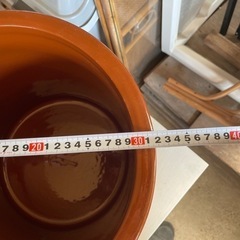 セトモノ漬け物用容器　33×33の画像