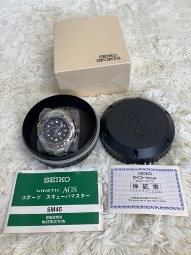 SEIKO スキューバ　ピピンモデル　5M45-6A70 セイコー純正キャパシタ交換済み