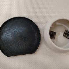 鉢　陶器　受け皿　の画像