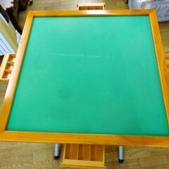 折りたたみ麻雀卓 ① 引出し付き 幅75×奥行75×高さ68㎝