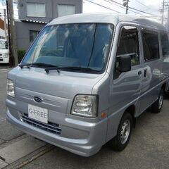 平成２０年式　スバル　サンバー　バン　トランスポーター　４ＷＤ　...