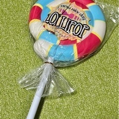未使用保管品★40㎝ 発泡スクイーズ★LOLIPOP 大きなペロ...