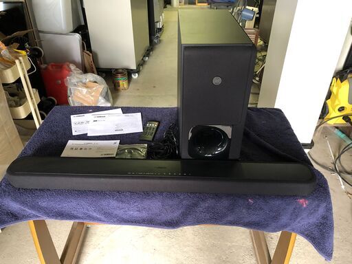 【美品】フロントサラウンドシステムYAMAHA YAS-209 NS-WSW44 2019年製 ワイヤレスサブウーファーフロントサラウンドシステム アレクサAlexsa内蔵 2021年製