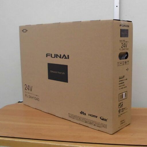 新品 FUNAI 液晶テレビ 24型 FL-24H1040 ダブルチューナー 1040シリーズ フナイ 24インチ 24V TV 液晶