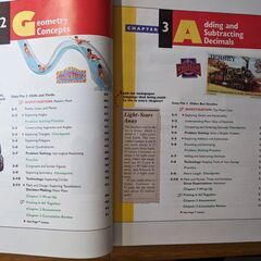 アメリカのMathematics（数学）の先生用の教科書の画像