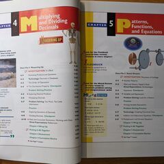 アメリカのMathematics（数学）の先生用の教科書の画像