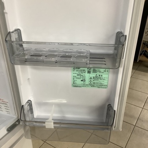 MITSUBISHI  三菱　冷蔵庫　MR-P15G-W  2022年製  146L
