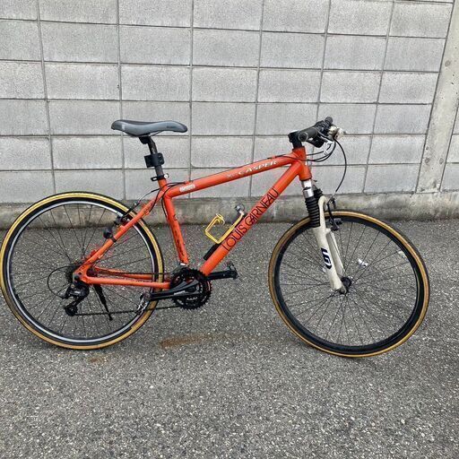 販売済み★LOUIS GARNEAU XC CASPER マウンテンバイク 25インチ ルイガノ レッド 自転車