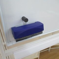 ホワイトボード/両面/キャスター付き/業務用/180×130×56/良品/中古品/J5725/の画像