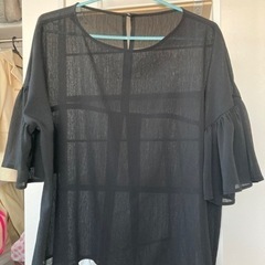 古着ブラックカットソー