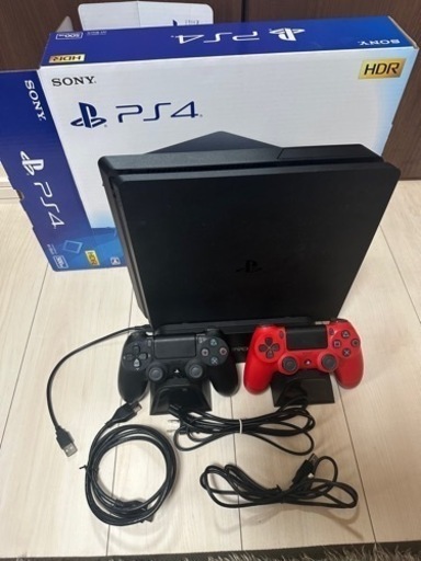 プレステ4 五ヶ月だけ使用　コントローラー、冷却スタンド付き