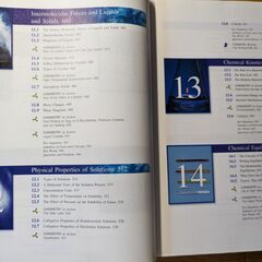 アメリカのChemistry（化学）の教科書（国際生徒版）の画像