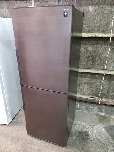 【愛品館市原店】SHARP 2019年製 280L 2ドア冷蔵庫 SJ-PD28E-T【愛市IR015733-104】