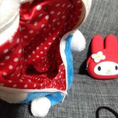 SANRIO　ラバーコインケースとHelloKitty筆箱の画像