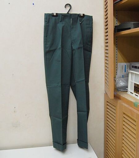 未使用保管品 CocaCola TAIWA セットアップ 上着L ズボン9号 グリーン系 制服 ユニフォーム Enjoy コカコーラ 
