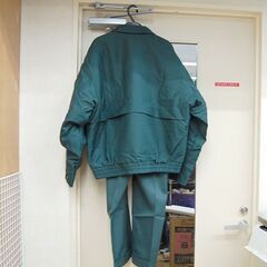 未使用保管品 CocaCola TAIWA セットアップ 上着L ズボン9号 グリーン系 制服 ユニフォーム Enjoy コカコーラ 札幌市 清田区 平岡の画像
