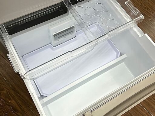 札幌 引取 MITSUBISHI/三菱 大型冷蔵庫 MR-MB45H-C 2022年製 グレイングレージュ 451L 5ドア 右開き 