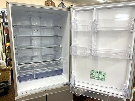 札幌 引取 MITSUBISHI/三菱 大型冷蔵庫 MR-MB45H-C 2022年製 グレイングレージュ 451L 5ドア 右開き 
