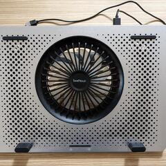 ノートパソコンスタンド　ノートPC冷却ファン
の画像