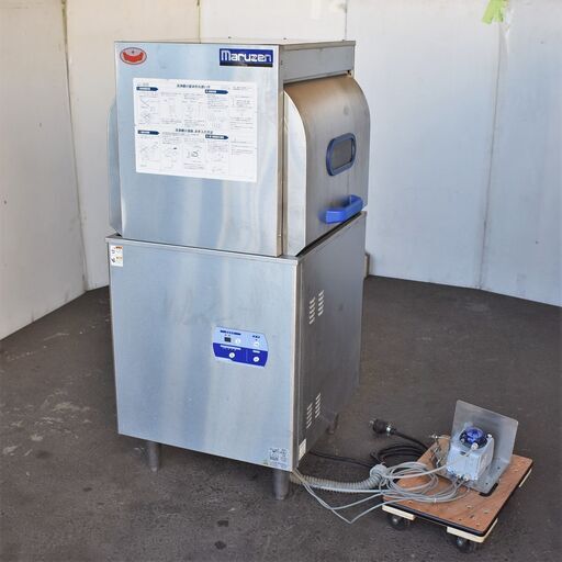 【ヤ取11/30終了】≪yt776ジ≫ マルゼン トップクリーンエコタイプ洗浄機 MDWTB6E 業務用/スルータイプ 幅600x奥行650 動作未確認/現状品 50717-15