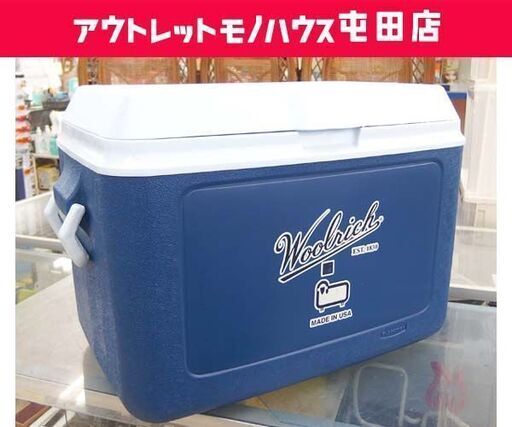 WOOLRICH - Rubbermaid Woolrich  クーラーボックス USA ラバーメイド Woolrich クーラーボックス ブルー系 アウトドア