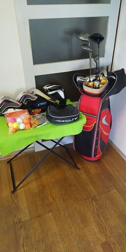 NIKE☆ゴルフクラブ13本☆キャディバッグセット☆ナイキ☆スリングショット